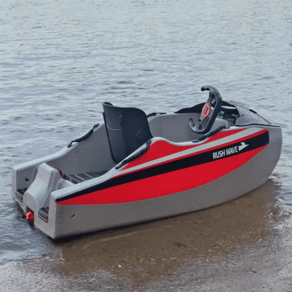 RUSH WAVE | Electric Go Kart Boat| 15KW Mini Jet Boat | KT-0602 - Image 6